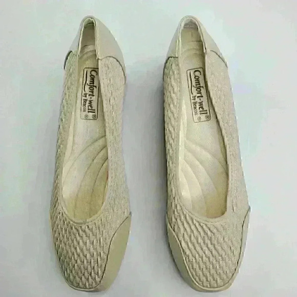 Stretch'n Form by Beacon Beige Women Comfort Shoes Size 8.5/9/10 New - Picture 5 of 10